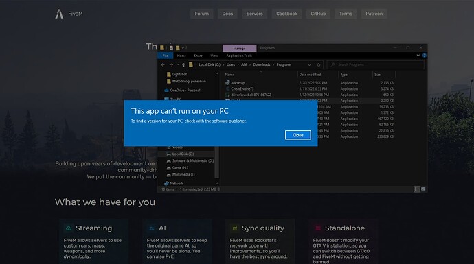 Help I Can't Install Fivem - FiveM Client Support - Cfx Forum