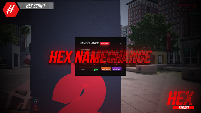 [RELEASE] ESX/QBcore Hex Namechange Thumbnail