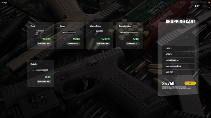 [PAID] Weaponshop System with nice UI Thumbnail
