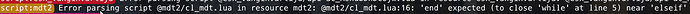 error