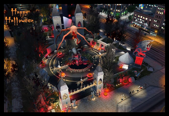 [PAID] Halloween - Square MAP 01 - Macabre effect [FIVE M MAP] thumbnail 5