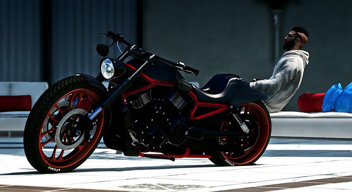 [PAID] Harley Davidson "Lowbar" V-Rod thumbnail 4