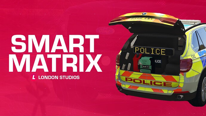 Smart Matrix - ONLY £14 GBP - Dynamic Messages - NUI Menu - Flash between words - Permission Support - [Standalone/QBCore/ESX/vRP] Thumbnail
