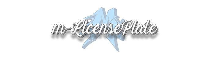 [PAID][QBCORE] - m-LicensePlate (Optimized, Many Features, Full and easy customization)  Thumbnail