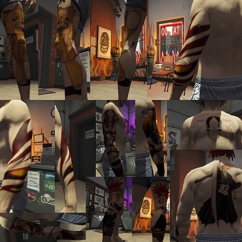[RELEASE][PAID]Pack Bleach tattoo([OPTIMISATION]  Thumbnail