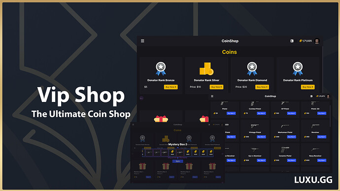 Vip Shop - Coin Shop for FiveM Thumbnail