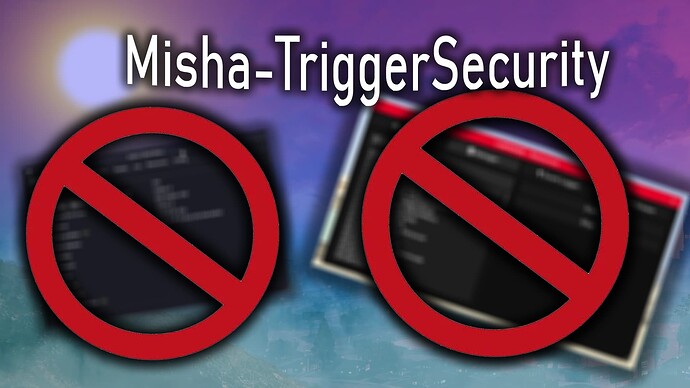 [STANDALONE] Misha-TriggerSecurity. Stop cheaters trigger your serverevents! Thumbnail