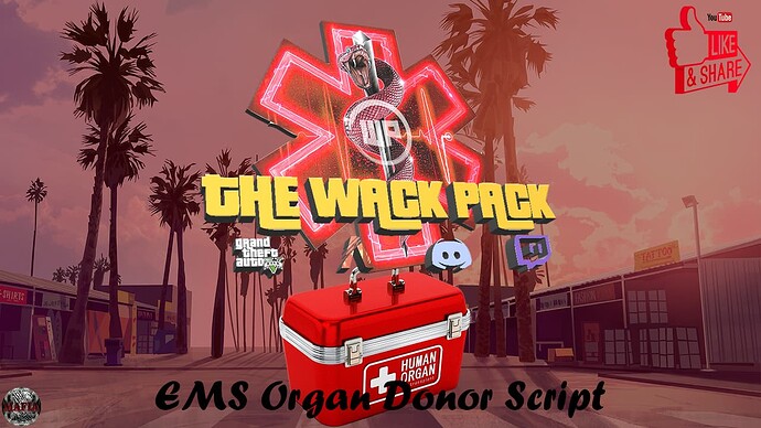 EMS Organ Donor Job V2 [ESX] Thumbnail