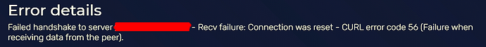 CURL error 56 when connecting to my localhost - Server Discussion - Cfx ...