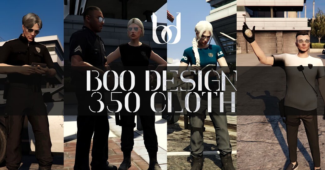 [EUP] LSPD - Boo Subscription / 350+ Cloth / August Update - FiveM ...