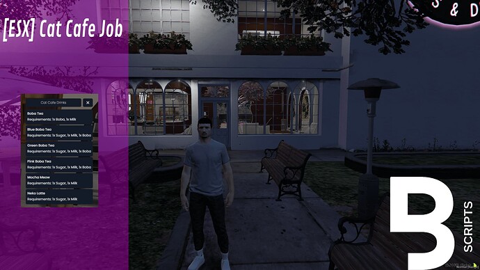 [ESX] Cat Cafe Job Thumbnail