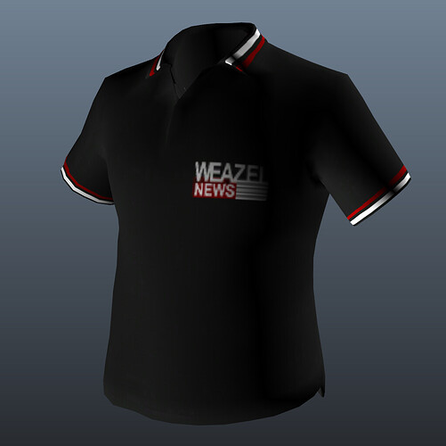 [PAID] Weazel News Clothing Pack - Mutiplayer M & F - Five M thumbnail 3