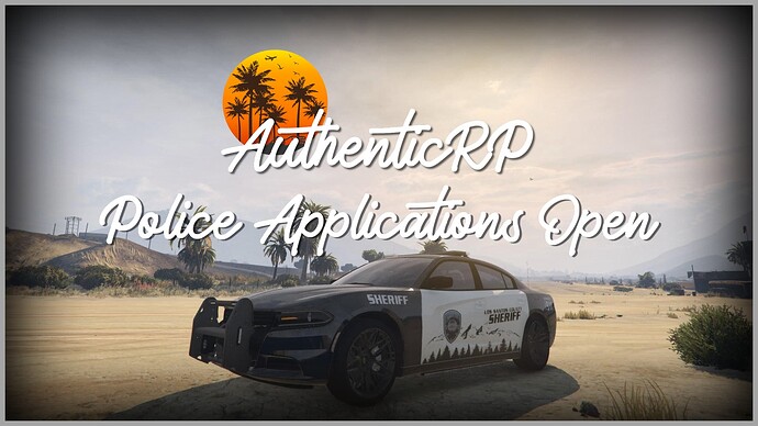 Police Applications Open