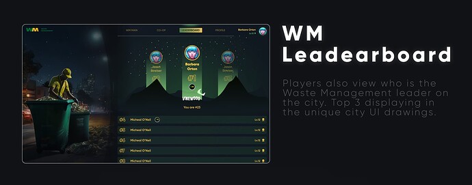 CodeM mGarbagejob (Advanced Co-Op or Single Job System) ESX QB thumbnail 7