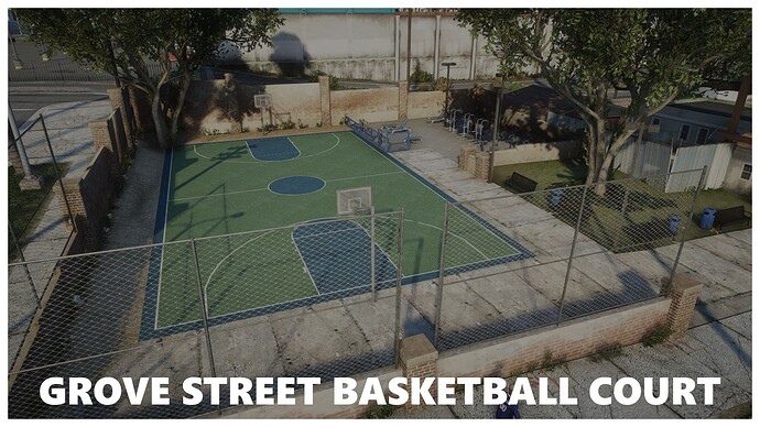 [RELEASE] Grove Street Basketball Court Thumbnail
