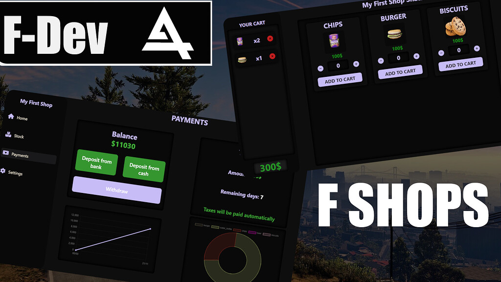 [PAID][ESX/QBCore] F_Shops (Markets, Supermarkets, Shops) - FiveM ...
