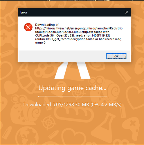 5m Error Code Error while installing Five M - FiveM Client Support - Cfx Forum