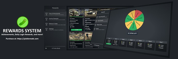 Pickle's Rewards System | Achievements, Daily Rewards, and Referral System! Thumbnail