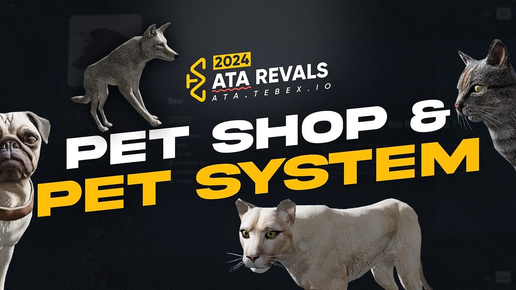 Ata Pet Shop [ESX] [QB] [Paid] - FiveM Releases - Cfx.re Community