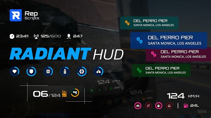 [QB] Radiant Hud. - Rep Scripts Thumbnail