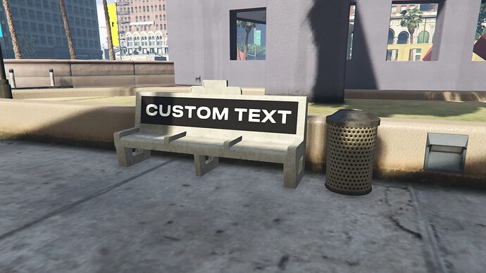 [MAP] [FREE] Custom Bench - BrambiShop thumbnail 3