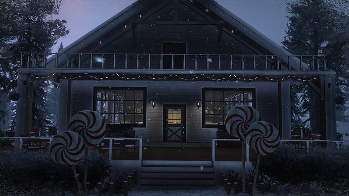 [PAID] [MLO] [XMAS] Cozy Forest Mountains Coffee Shop (Paleto Bay Winter Coffe Shop) Five M - MLO thumbnail 10