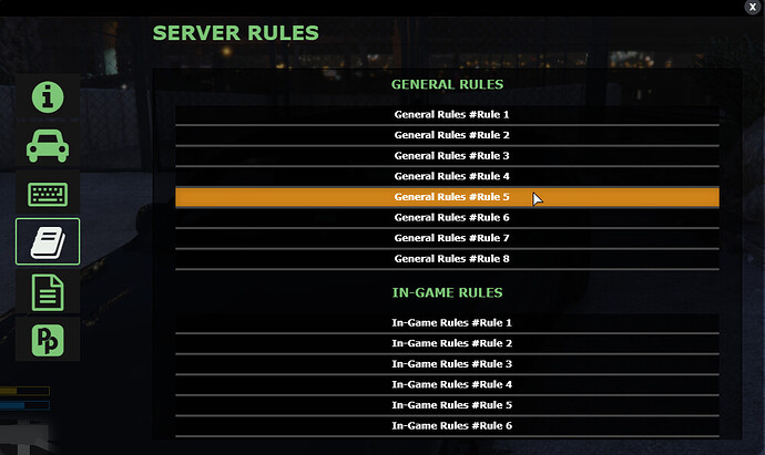 rules