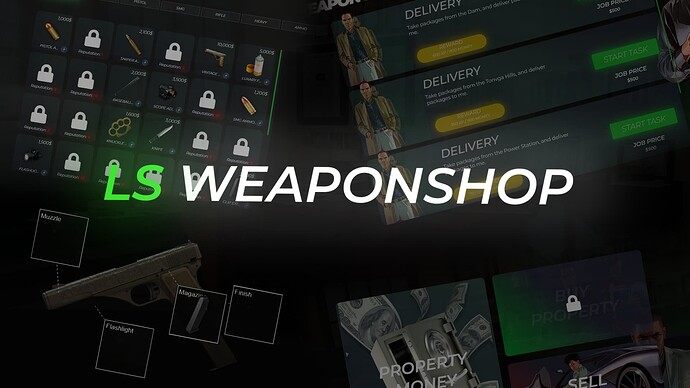  LS-WEAPONSHOP ADVANCED WEAPONSHOP SYSTEM [ESX/QB] Thumbnail