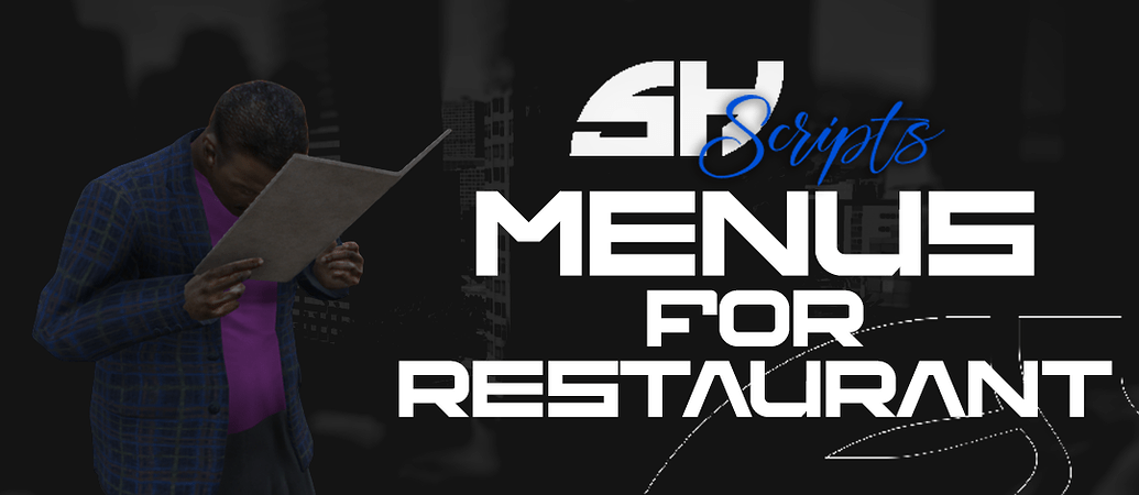 [PAID] Restaurant Menus - FiveM Releases - Cfx.re Community
