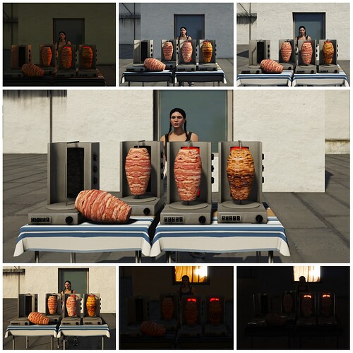 [PAID] [PROPS] Kebab grill thumbnail 2