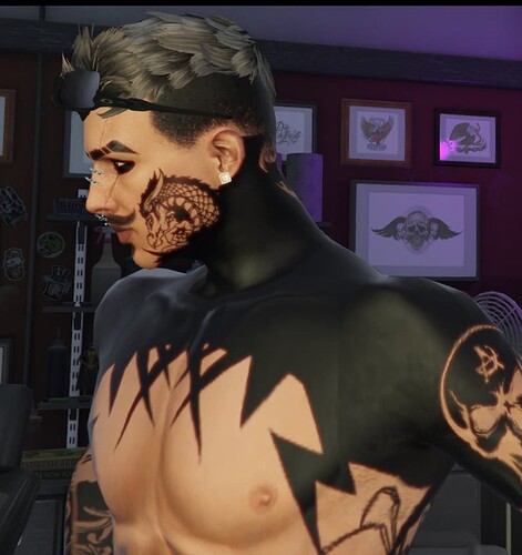 😈 spiky tattoo thumbnail 7