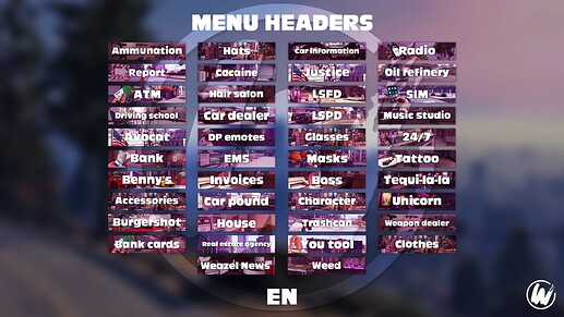 [PAID][ESX] w_banners (Banners for esx_menu_default) Thumbnail