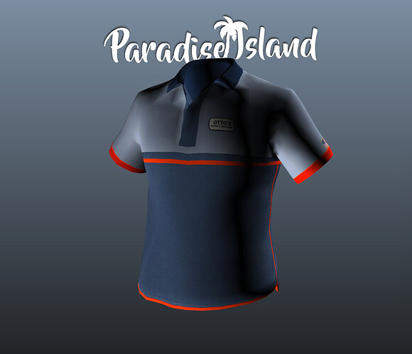 Otto´s Auto Parts Vintage Shirt (Male) thumbnail 2