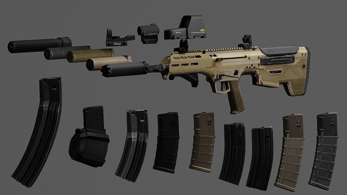 [Custom Weapon] DT MDR | FiveM | Animated | Add-on Thumbnail