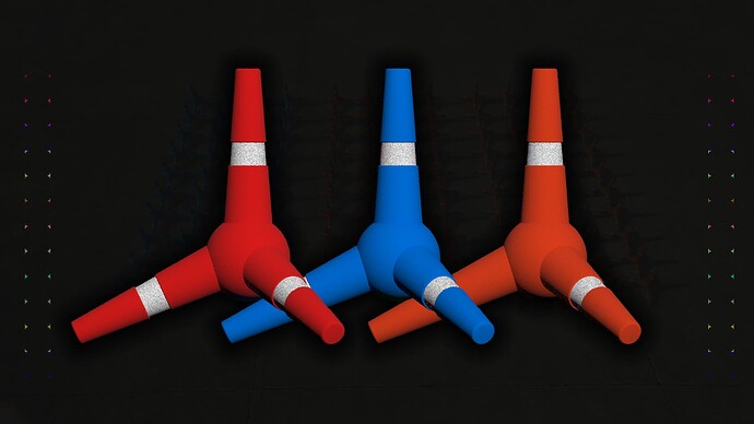 [PROP] Tetrapod Cone [FREE] Thumbnail