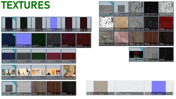 [PROPS] Bathroom furniture thumbnail 12