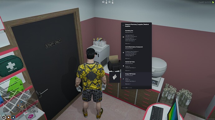 [QB] Multi: Pharmacy | Fully Modular | Crafting | Billing | Consumables | Prescriptions thumbnail 5