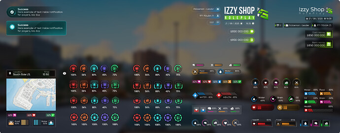 Advanced HUD [ESX-QB-QBOX] thumbnail 4