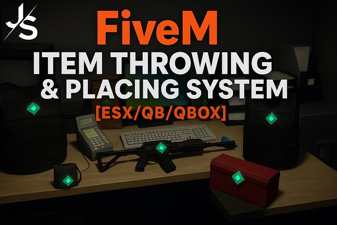 Advanced Item Throwing & Placing System - NoPixel & ProdigyRP Inspired | [QBCORE/ESX/Standalone] Thumbnail