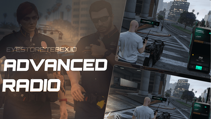 [PAID] Modern UI for FiveM Radio Script Thumbnail