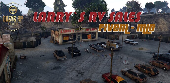 Larry’s Used Cars - Vanilla Used Car Dealership (FiveM MLO)
