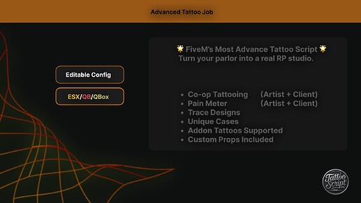 [PAID]💉 New Advance Tattoo Job #FiveMInk thumbnail 2