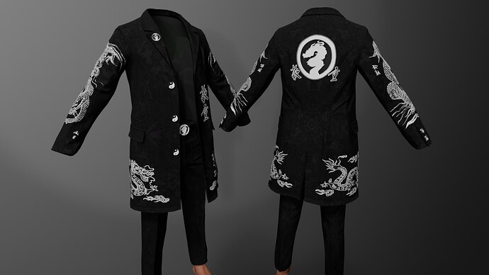 [PAID] Triad’s Gang Coats Clothing Package! thumbnail 3