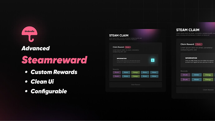 [QBCore/ESX] Advanced Steam Rewards Thumbnail