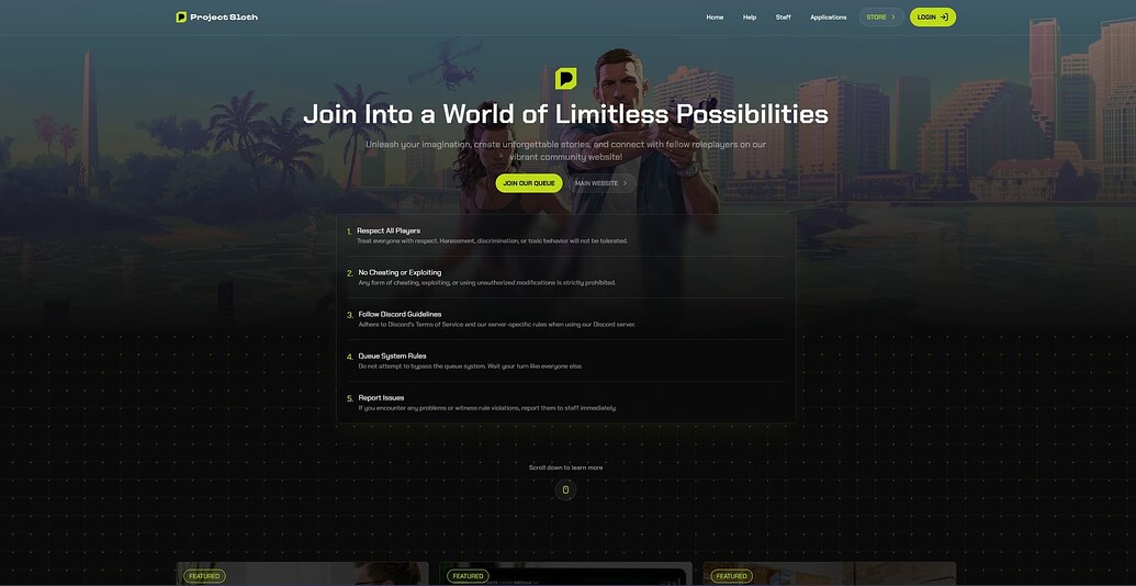 Website Queue with Apps & Tickets - FiveM Releases - Cfx Forum