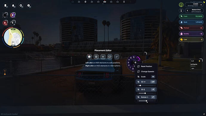 Codem Supreme HUD AIO — All-In-One  FiveM HUD | 6 Speedometers | FLIR Camera | Stress | Nitro | Vehicle Mods thumbnail 14