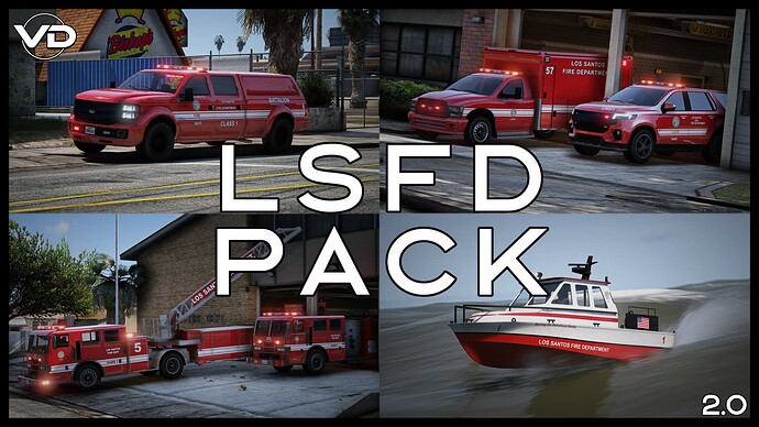 [PAID] [PACK] Los Santos Fire Department Package Thumbnail