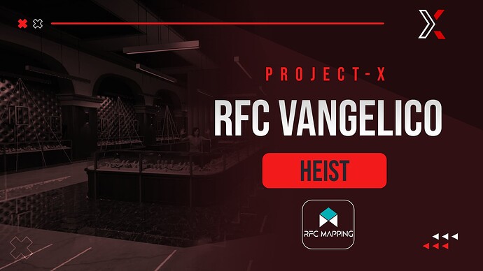 Project X RFC Vangelico Heist - QB | QBOX | ESX | Custom (Jewelery Robbery) Thumbnail