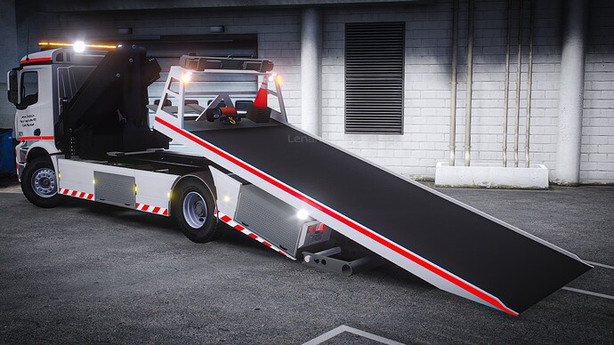 Benefactor Actron LBX Flatbed Tow Truck thumbnail 5