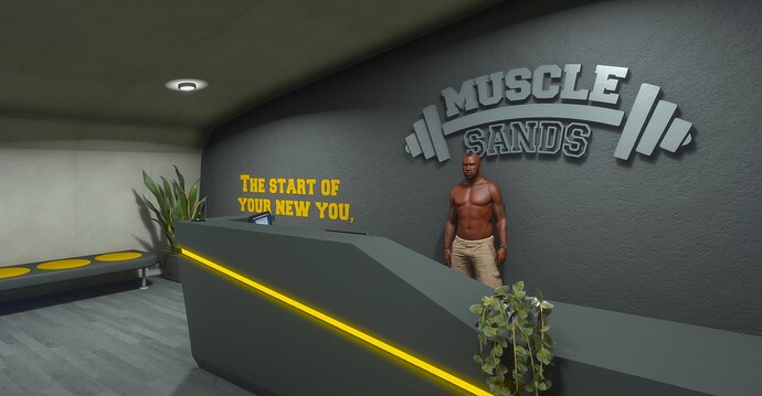 ORIGEN GYM - [FiveM MLO - GTA V Interior] thumbnail 4